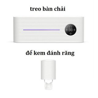 Máy khử khuẩn bàn chải Xiaomi, khử khuẩn bằng tia UV- kèm kệ lấy kem đánh răng