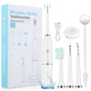 máy 2 in 1 lấy vôi răng kèm đánh răng sạc đế không dây,Bàn chải điện tích hợp máy rửa mặt , bàn chải phù hợp cho cả người niềng răng, bàn chải đánh răng điện