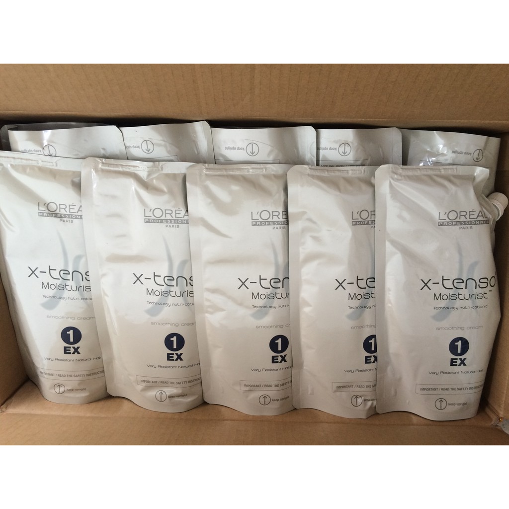 Thuốc uốn, duỗi chuyên nghiệp Loreal X-tenso 400ml/400ml (MẪU MỚI)