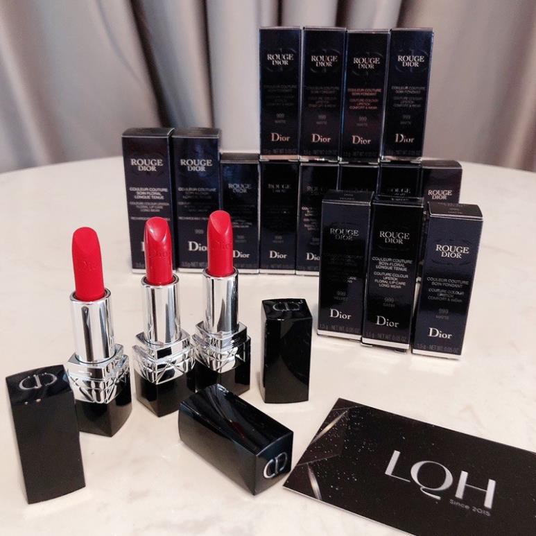 [HÀNG SIÊU SALE] Son Dior Rouge màu 999 đỏ thuần minisize