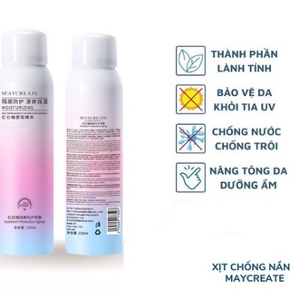 Chống nắng nâng tone make up maycreate