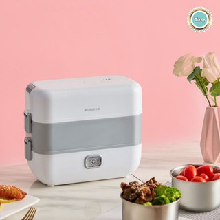Hộp Cơm Cắm Điện MINYSTYLE🎀Cắm Điện 2 Tầng,4 Bát Inox,Giữ Nhiệt,Hâm Nóng,Nấu Chín Thức Ăn🎀BH 3