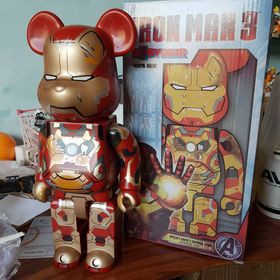 Bearbrick ironman 400% cao 28cm