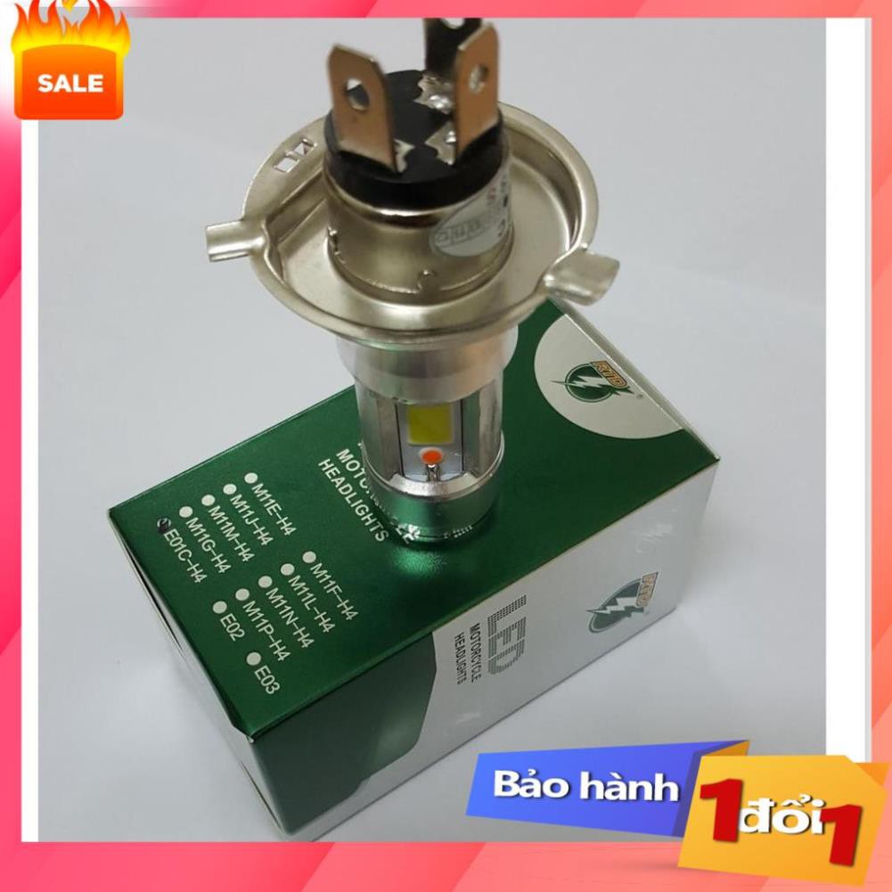 Bóng Đèn Pha Xe Máy 3 LED Siêu Sáng Chính Hãng RTD Chân H4 - Phù Hợp Mọi Dòng Xe Từ 2012 Trở Lên - Bảo Hành 12 Tháng