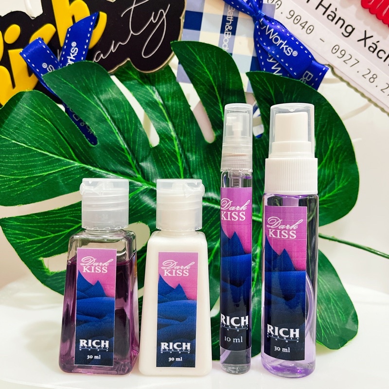 DARK KISS - Xịt Thơm Body Mist Dưỡng Thể Bath &amp; Body Works USA