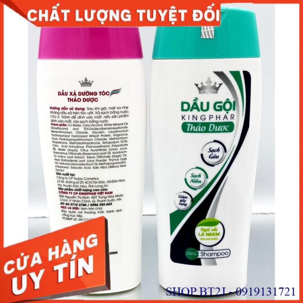 Dầu Gội Thảo Dược Kingphar