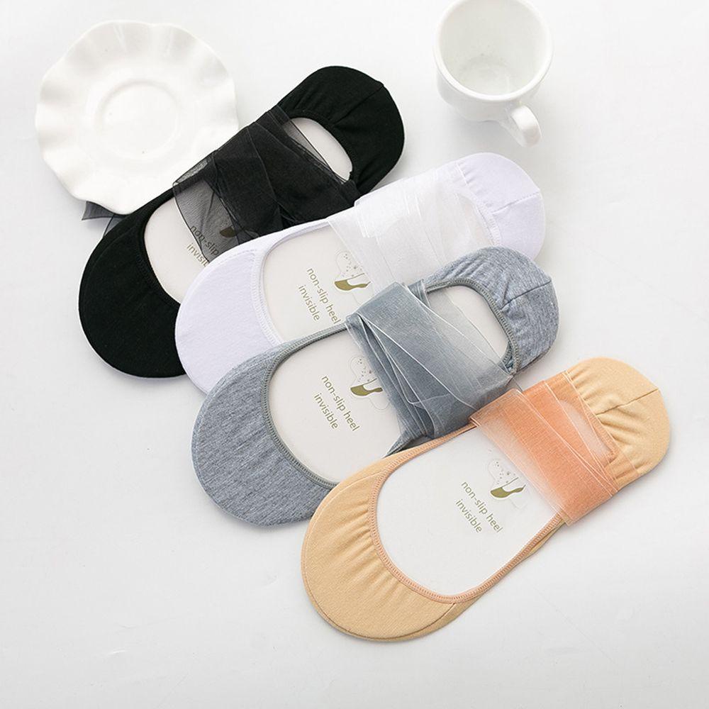 Vớ Ngắn Bằng Cotton Chống Trượt Thời Trang Dành Cho Nữ