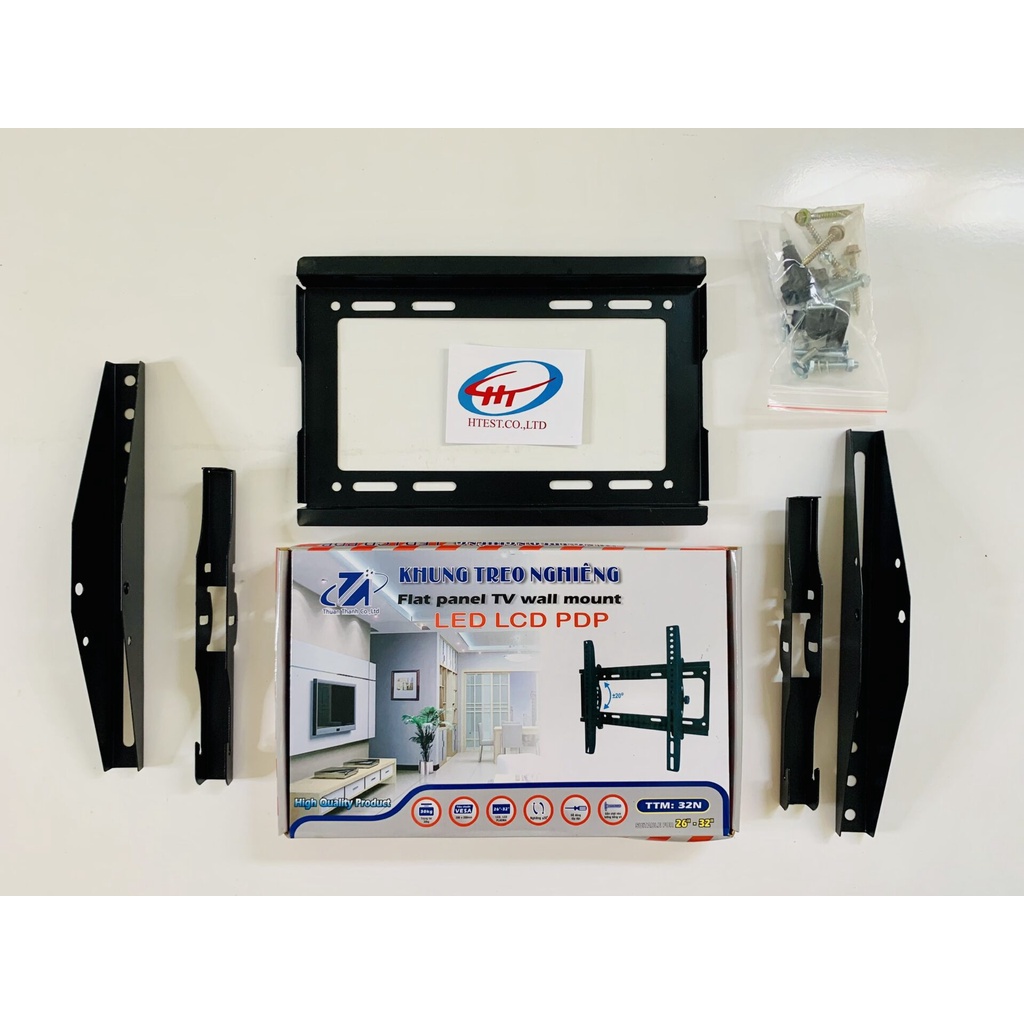 KHUNG TREO TIVI Giá tivi nghiêng 21-65 inch - Chính Hãng