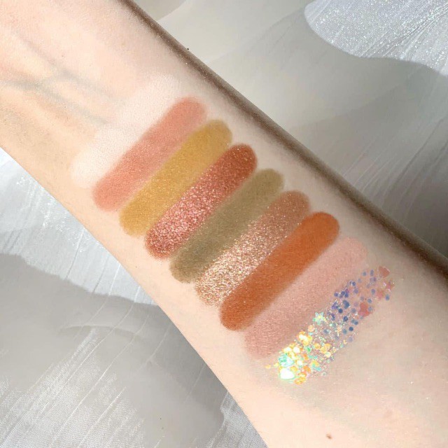 [ Phấn Mắt ] Phấn Mắt Mèo 18 Ô Siêu Lì Kèm Gương | Thế Giới Skin Care