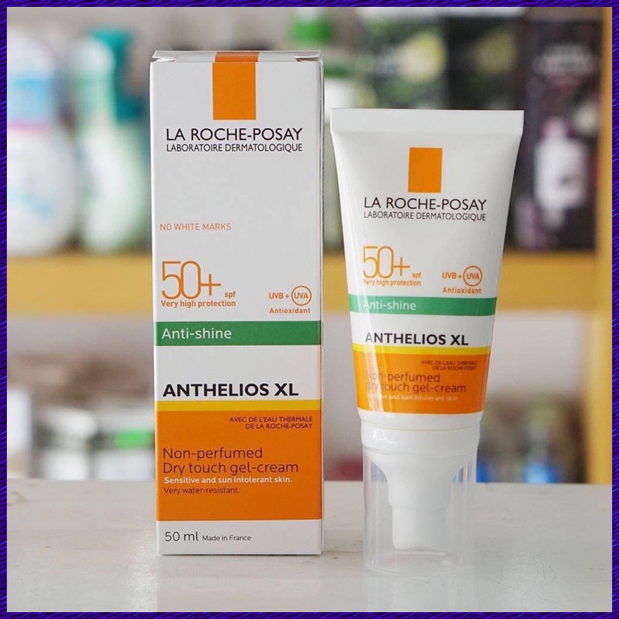 Kem Chống Nắng La Roche Posay Anthelios Anti-Shine Dry Touch Gel Cream SPF 50+ Cho Da Dầu Và Da Nhạy Cảm - 50ml
