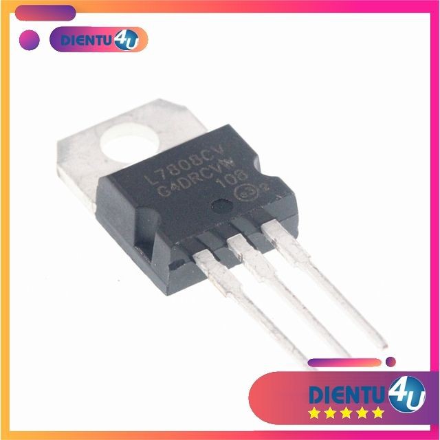 [IC NGUÔN] IC Ổn Áp L7808-CV L7808 TO-220