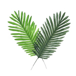 Lá dừa giả trang trí xanh đậm