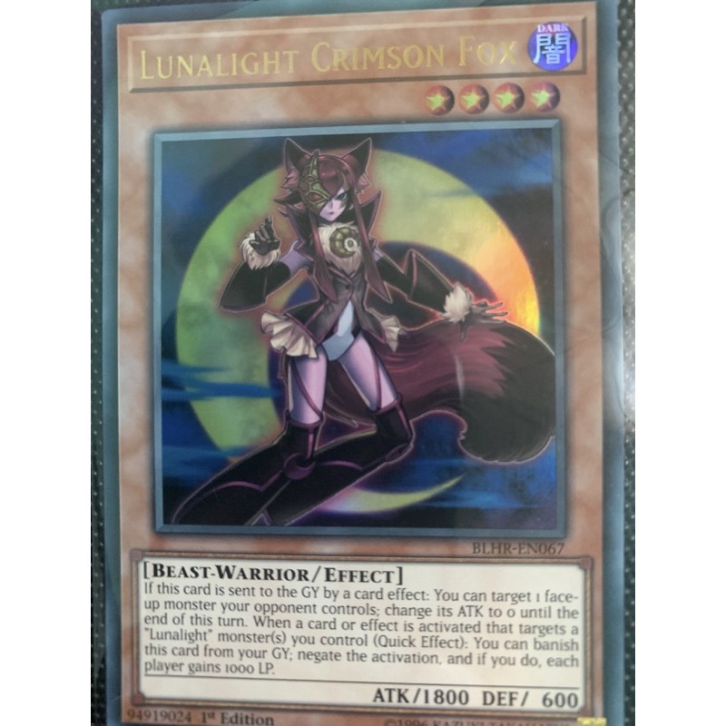 bài yugioh: lunalight crimson fox