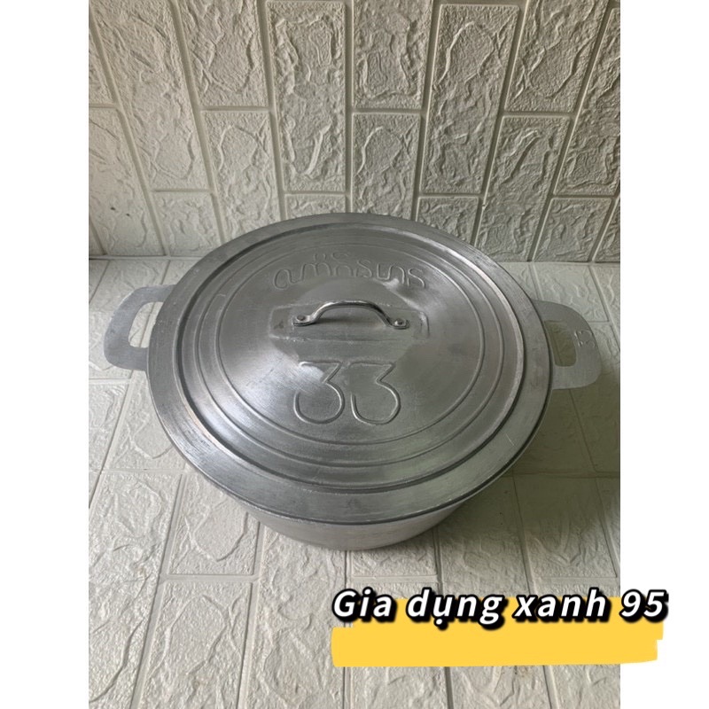 Nồi gang miên đúc hàng cao cấp 33cm siêu chất lượng