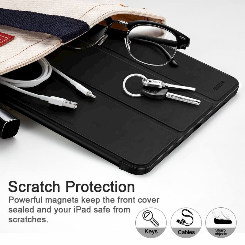 Bao da iPad Air 10.5 2019 ESR Rebound Pencil Slim Smart Case (Có khe cắm bút Apple Pencil).