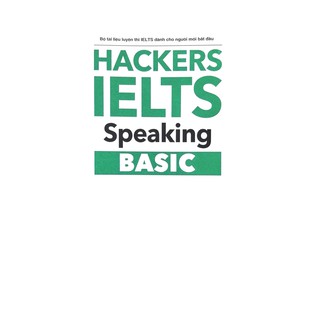 Hackers Ielts Speaking - Basic