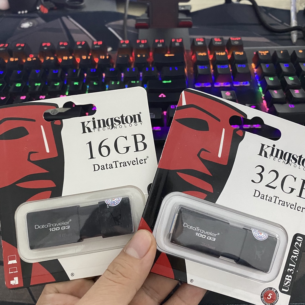 Usb kingston 64gb 32gb 16gb 8gb 4gb chống nước nhỏ gọn tốc độ 2.0 3.0 bảo hành 12 tháng Phụ Kiện Chấn Thiên