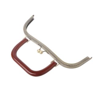 KHUNG TÚI XÁCH QUAI GỖ 27cm