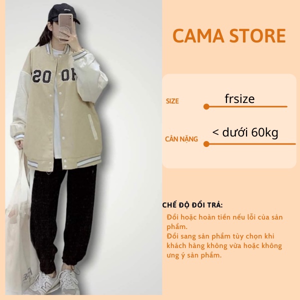 [Mã 44FASHIONSALE1 giảm 10K đơn 50K] Áo khoác Nhung Gân nam nữ form rộng cực đẹp bigsize hàn quốc CAMA STORE AK78