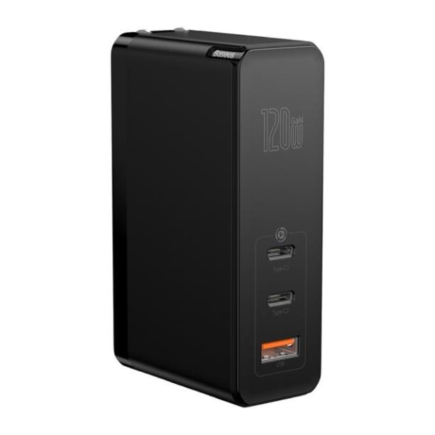 Củ sạc GAN 120w baseus sạc siêu nhanh cho sạc nhanh laptop macbook tablet smartphone