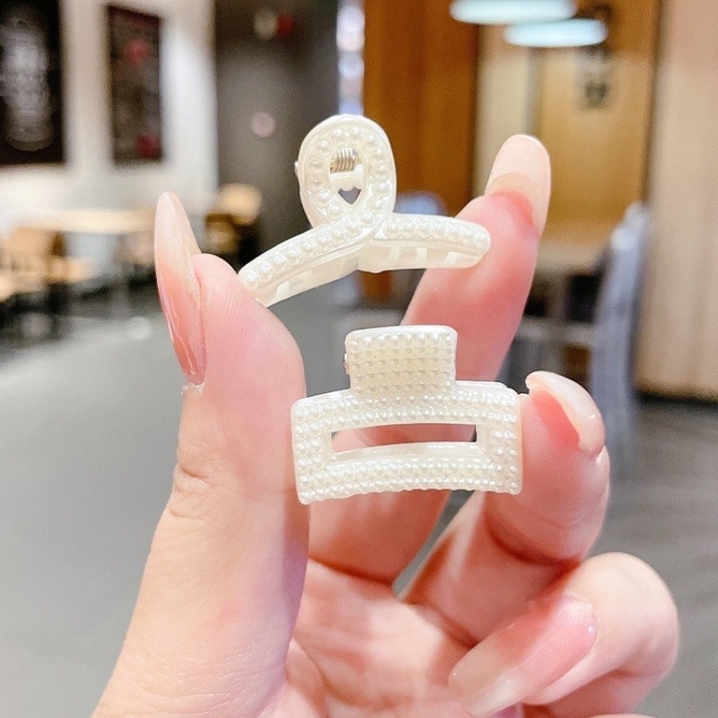 Kẹp tóc gắn ngọc trai nhỏ thời trang Hàn Quốc đơn giản mới