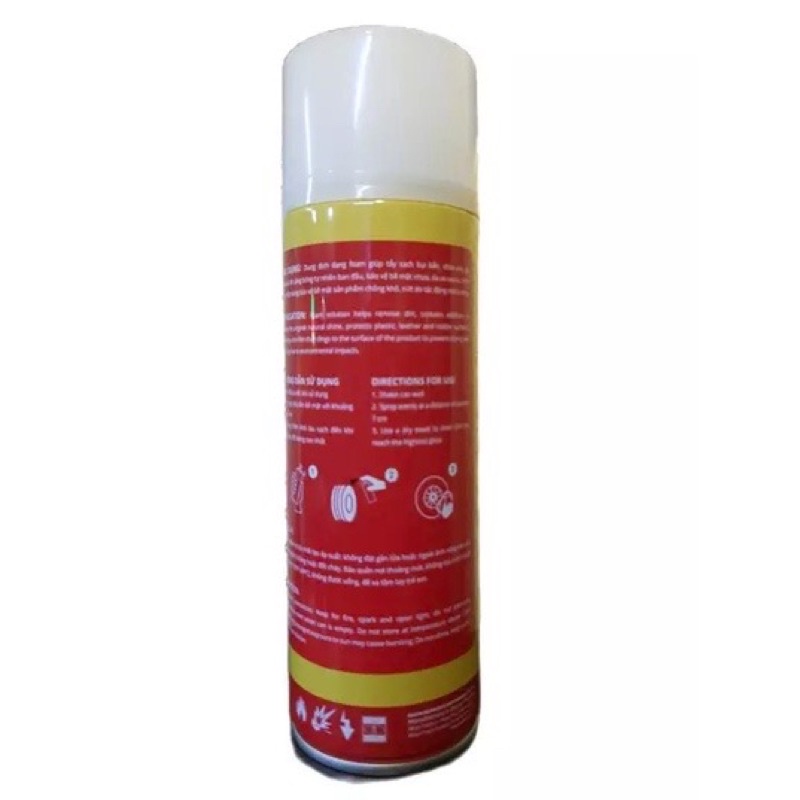 Chai xịt Bz phục hồi nhựa nhám 450ml