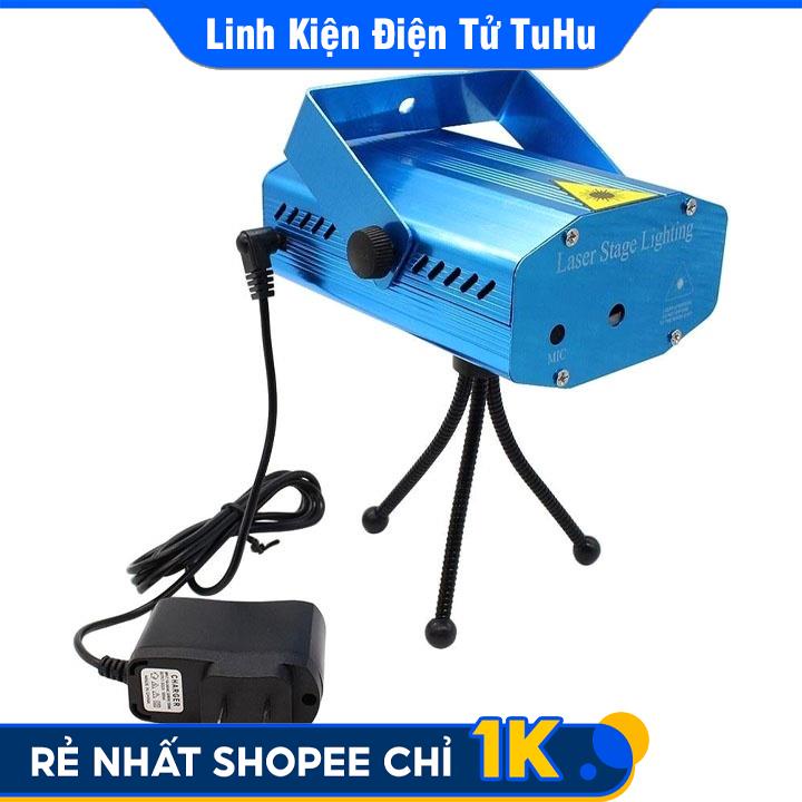 Đèn Laze Chiếu Sáng Sân Khấu Mini Laser (Hiệu Ứng Trái Tim, Sao, Hoa Tuyết)
