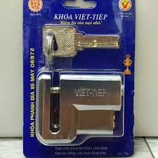 Khóa đĩa xe máy Việt Tiệp chính hãng