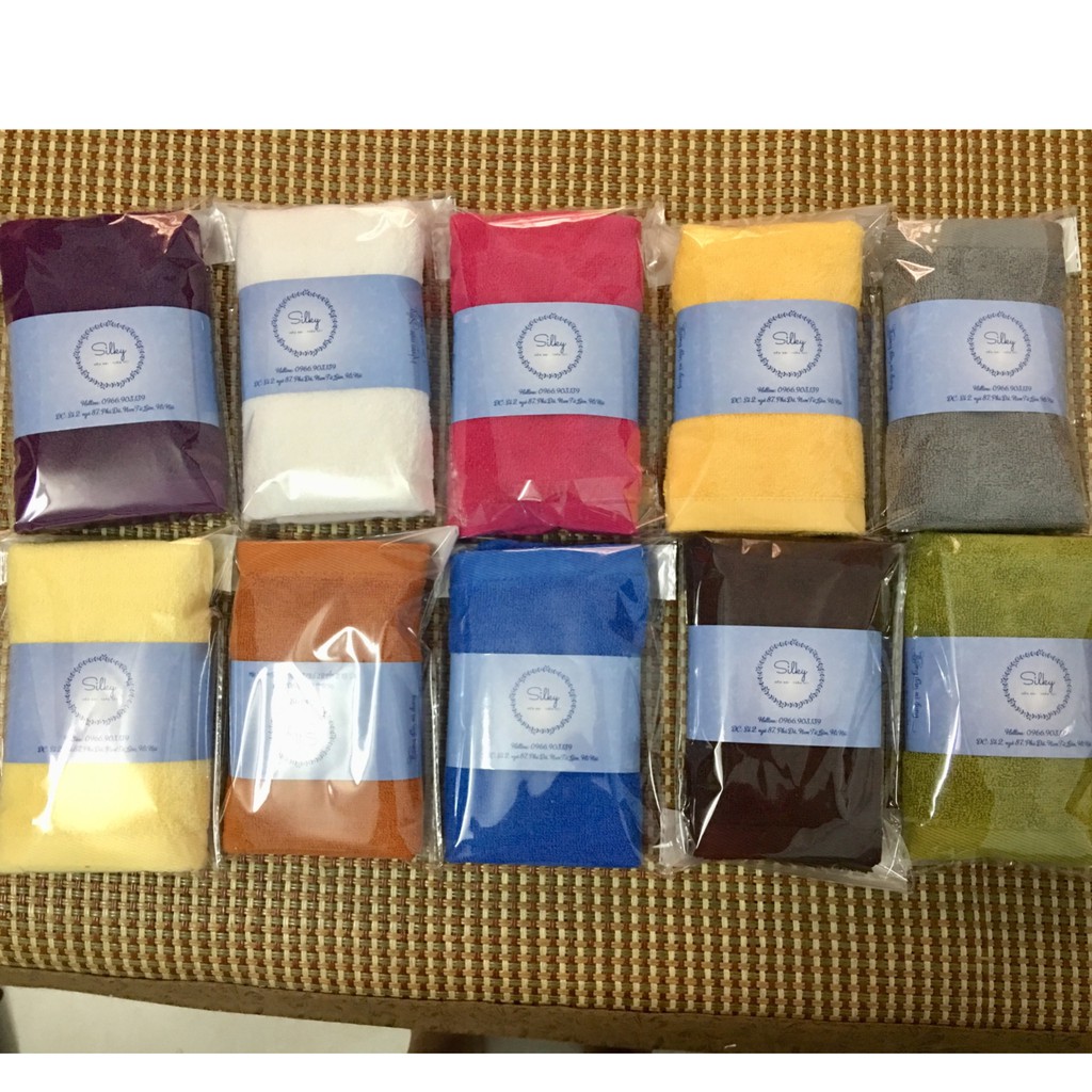 Khăn Rửa Mặt Cotton ❤️ FREESHIP❤️  Hàng Loại 1 Xuất Dư