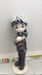 Tượng Chibi đất sét BTS