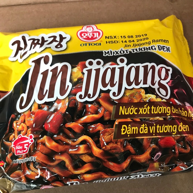 [135 g] Mỳ Trộn OTTOGI Vn Tương Đen Jin JJAJANG | BigBuy360 - bigbuy360.vn