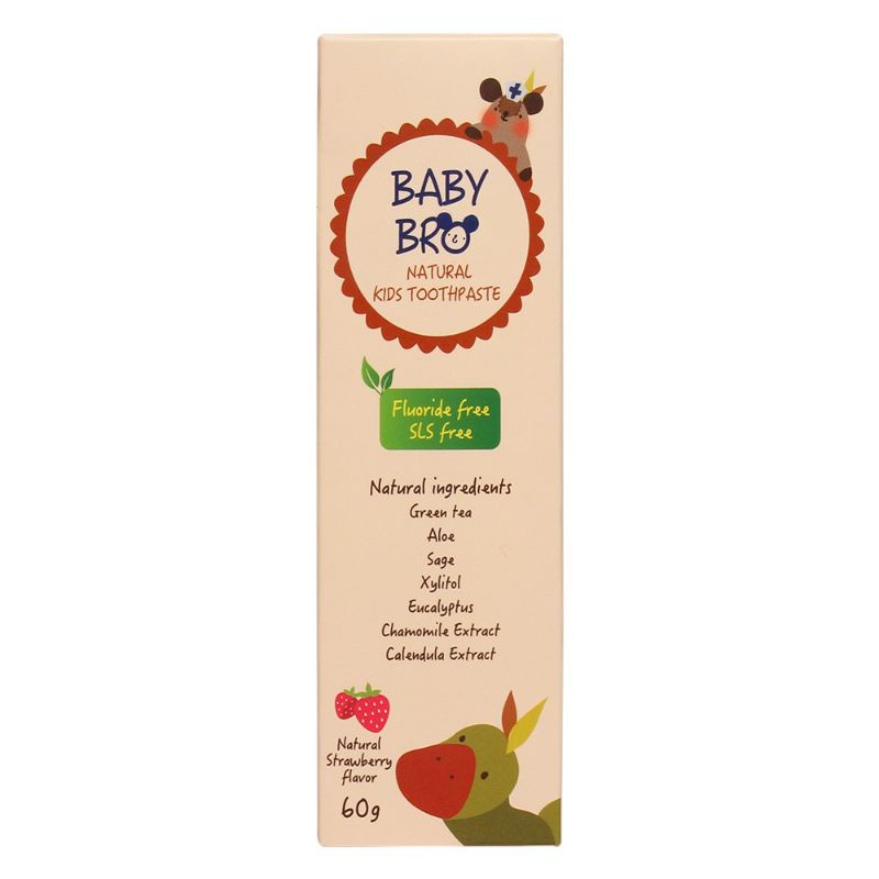 Kem Đánh RăngBaby pro  Nuốt được cho bé Vị trái cây