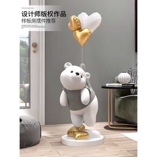 Tượng gấu bóng bay trang trí