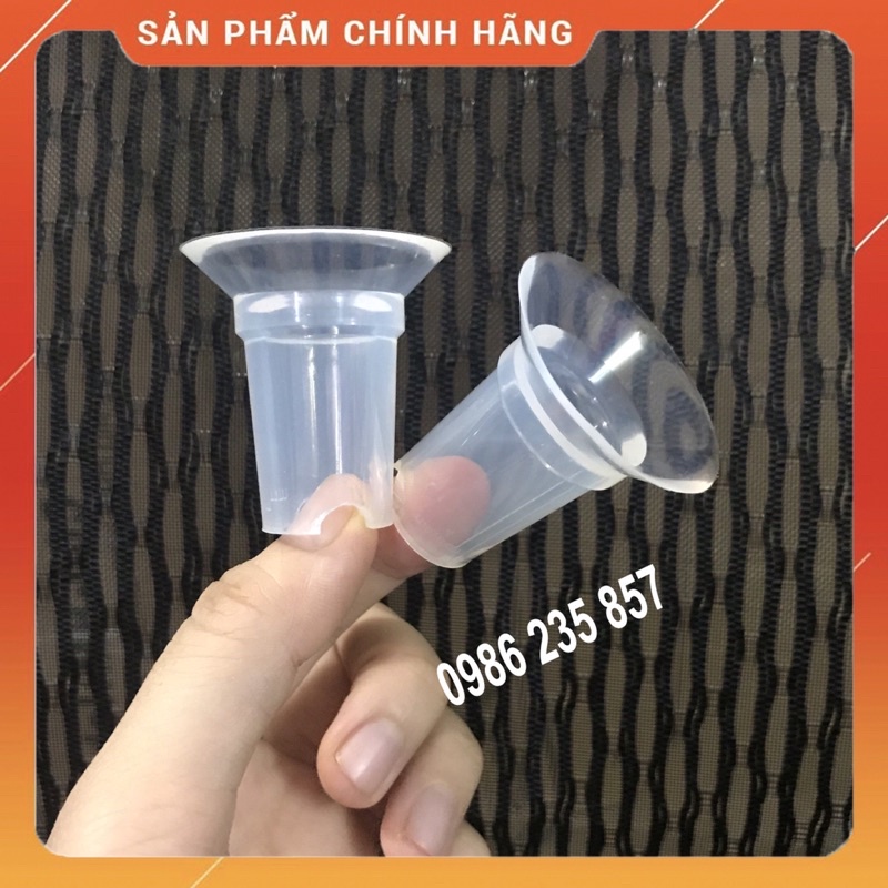 Đệm giảm size trong suốt 17mm/19mm/21mm ( 1 cái ) Dùng cho các loại phễu hút sữa loại to và cup spectra