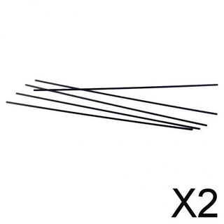Set 12 / 5 ống carbon đen 2mm od x 1mm id x 200mm l