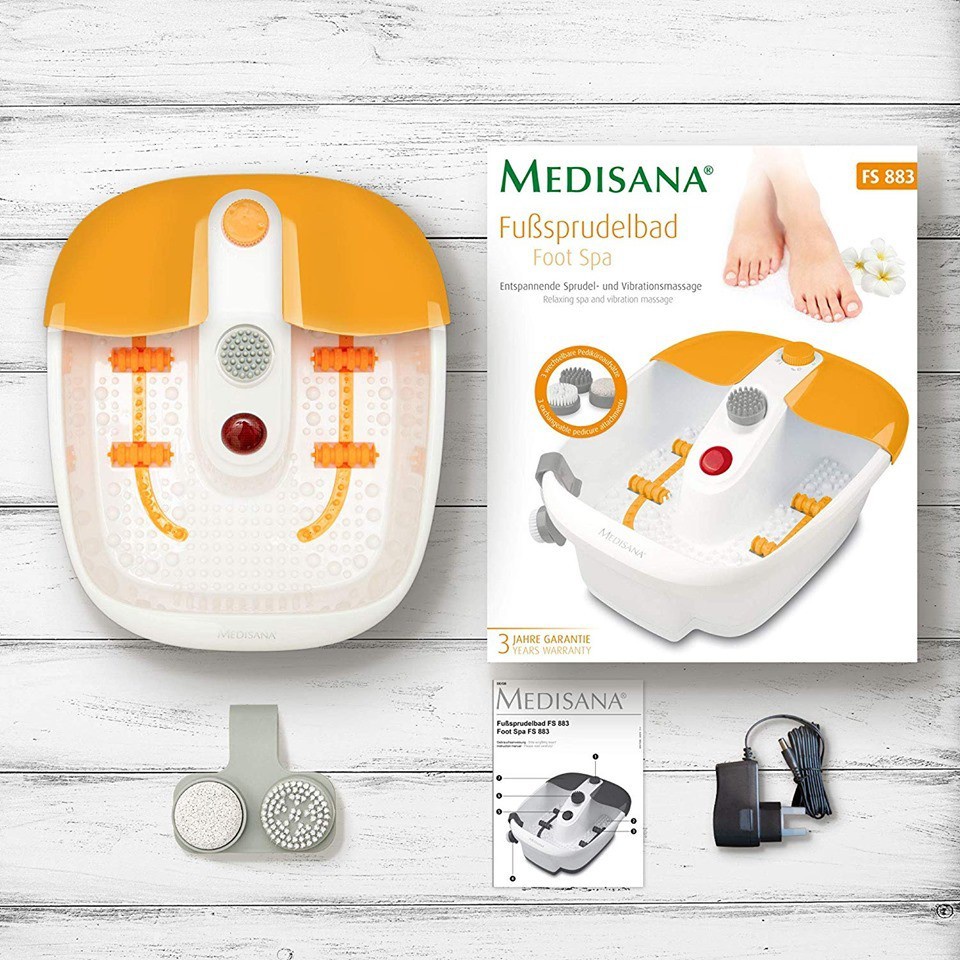 Chậu massage chân Medisana FS885 - massage và điều chỉnh nhiệt độ