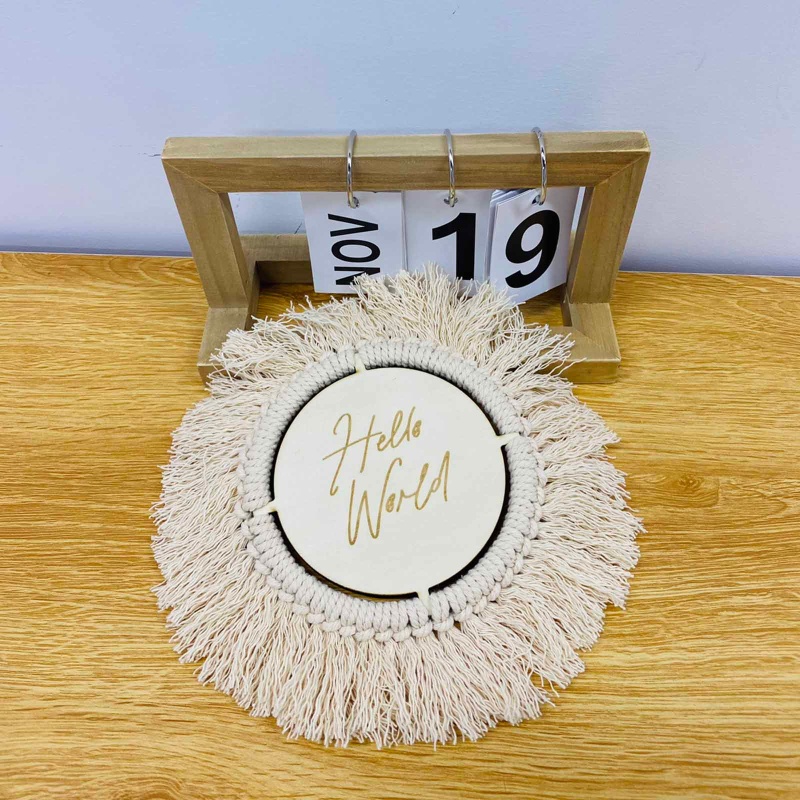 Thẻ Ghi Chú Hình Tròn Dùng Làm Quà Tặng Sinh Nhật Cho Bé