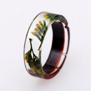 CHLOCH Nhẫn Gỗ Handmade Phối Mặt Hình Phong Cảnh Độc Đáo