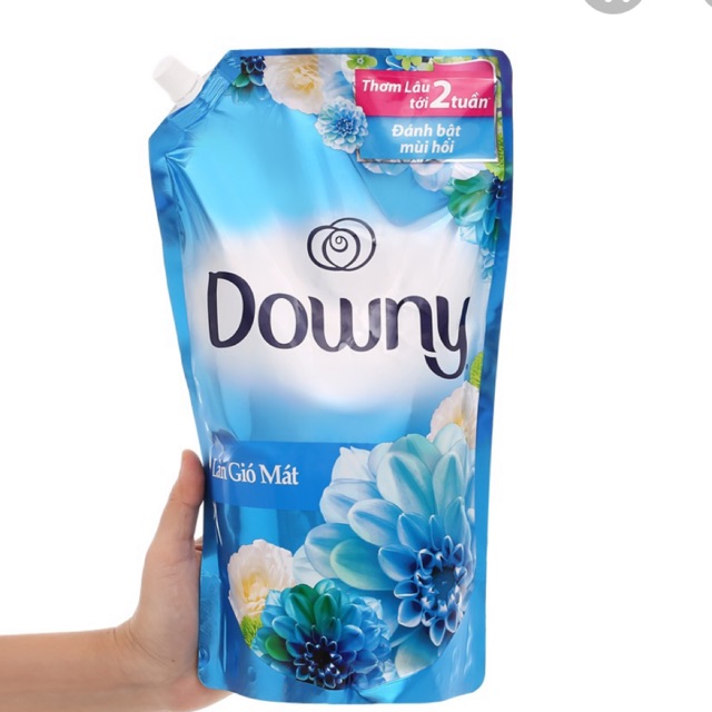 Nước xả vải Downy Làn gió mát Túi 1,6L