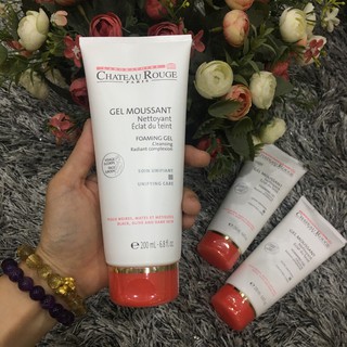 Sữa rửa mặt và sữa tắm kích trắng da Chateau Rouge
