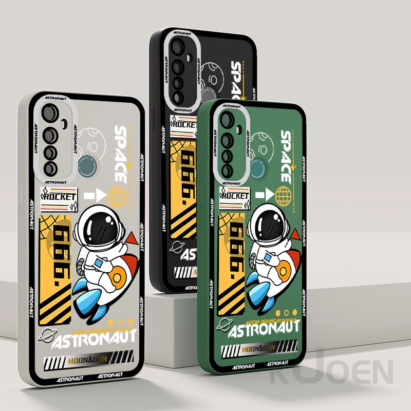 Ốp Điện Thoại TPU Mềm Hình Nasa Cho Realme 5 6 pro 5i 5s 6s 7i C3 C17