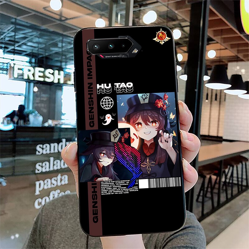 Bao Da Điện Thoại Họa Tiết Hoạt Hình Cho asus rog phone 5 3 2 rog5 rog2 Ốp