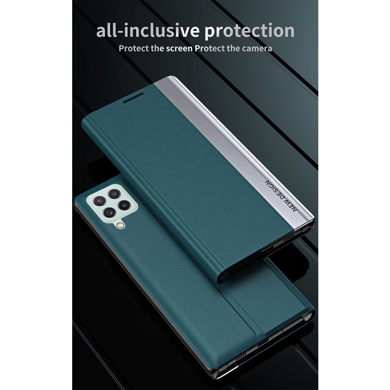 Ốp Điện Thoại Da Gập Nam Châm Dành Cho Samsung Galaxy A52 A72 A52s A02 A02s A03s
