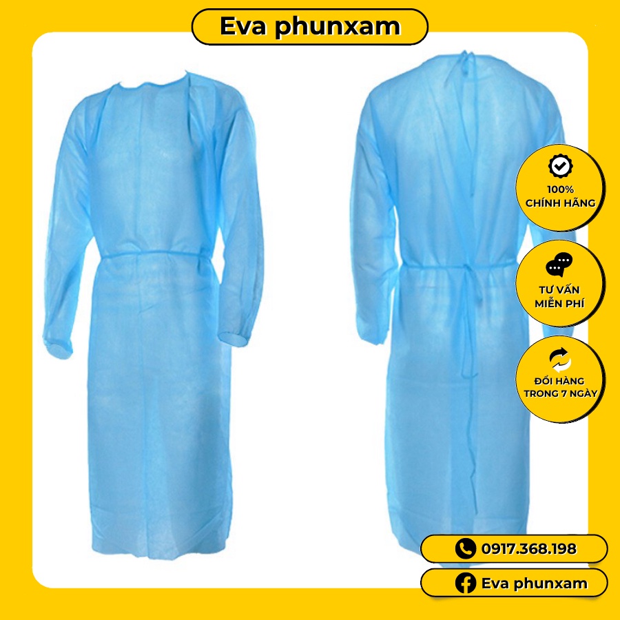 Áo Bảo Hộ Y Tế Dùng 1 Lần