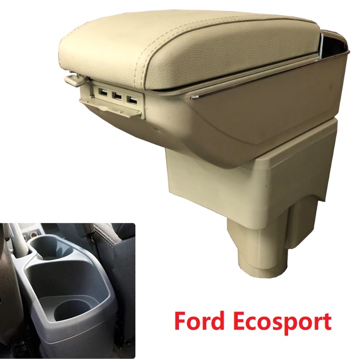 Hộp tỳ tay xe hơi cao cấp Ford Ecosport Có 2 loại: DUSB-FECSP (có usb ) hoặc JDZX-FECSP ( không có usb) - HÀNG LOẠI 1