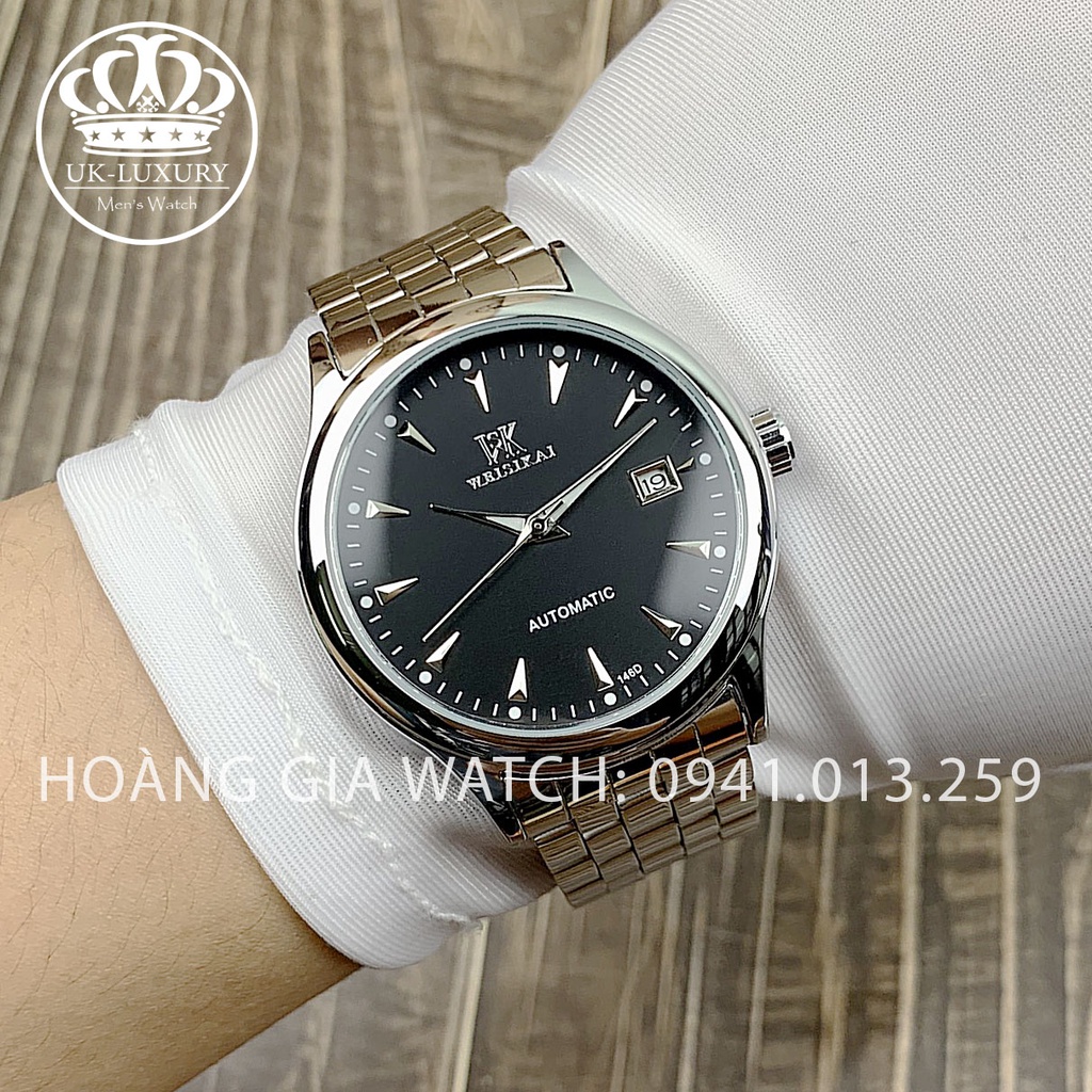 Đồng Hồ Cơ Nam Weisikai - 145D - Chống nước - Chống Xước - Bảo hành 12 tháng kèm Thẻ BH | BigBuy360 - bigbuy360.vn