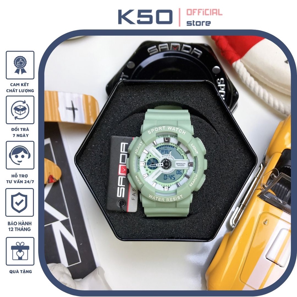 Đồng hồ nữ SANDA 292 kim điện tử chính hãng full box
