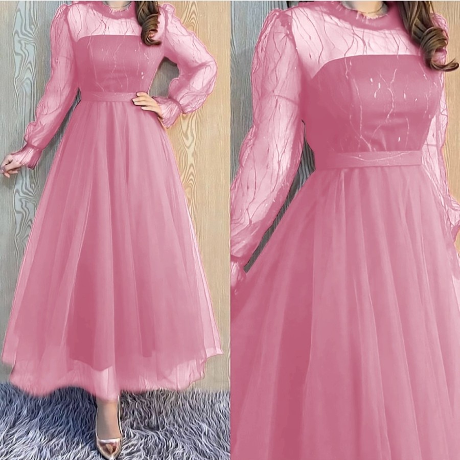 Đầm Dự Tiệc size L Chống Bụi Cho Nữ Tuổi Teen jej at