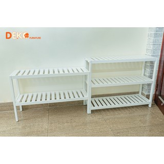 Kệ giày gỗ 3 tầng DEKO