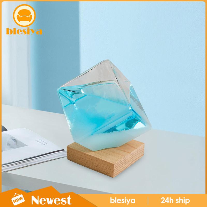 [Blesiya] Bình Thủy Tinh Dự Báo Thời Tiết Bão Tố Trang Trí Nhà Cửa